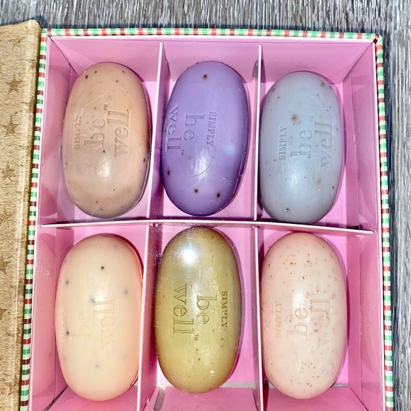 Simply Be Well Set Of 6 Moisturizing Soap Bar Set - Picture 2 of 8